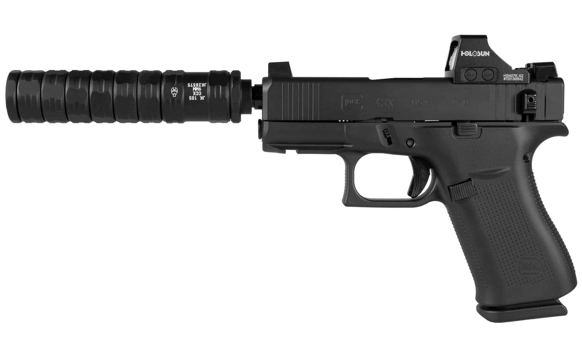 Glock 43X MOS SCT Shark Puppy 9mm